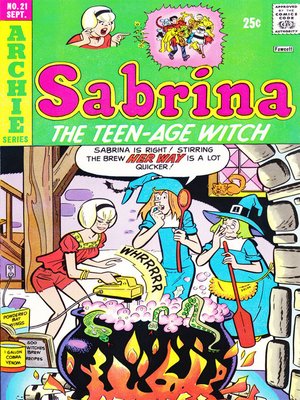 cover image of Sabrina the Teenage Witch (1971), Issue 21